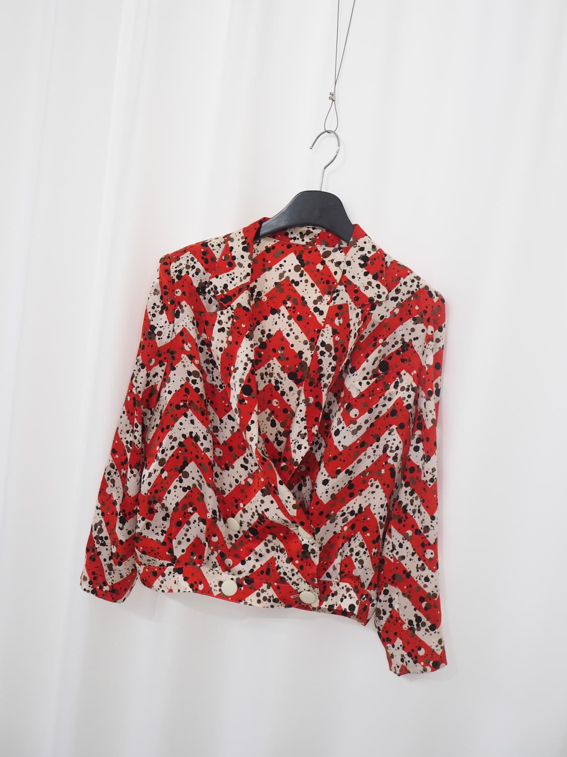 90's Christian Dior silk jacket 상품이미지1