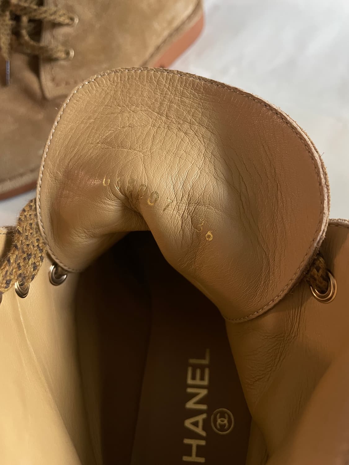 CHANEL 샤넬 스웨이드 부츠 36 (230) 상품이미지9