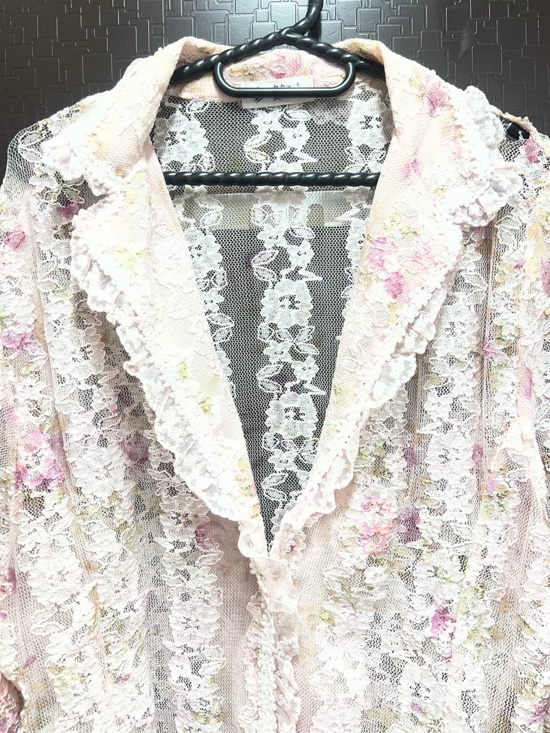 빈티지 레이스 플로럴 자켓 free 상품이미지3