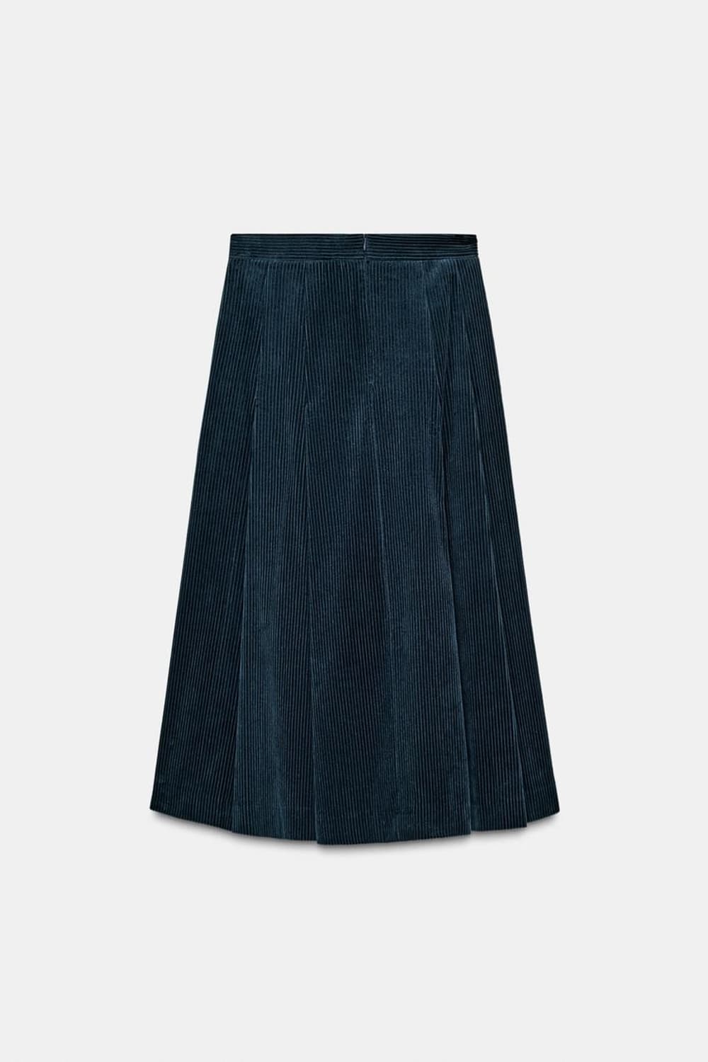 자라 코듀로이 미디 스커트 새상품 상품이미지8