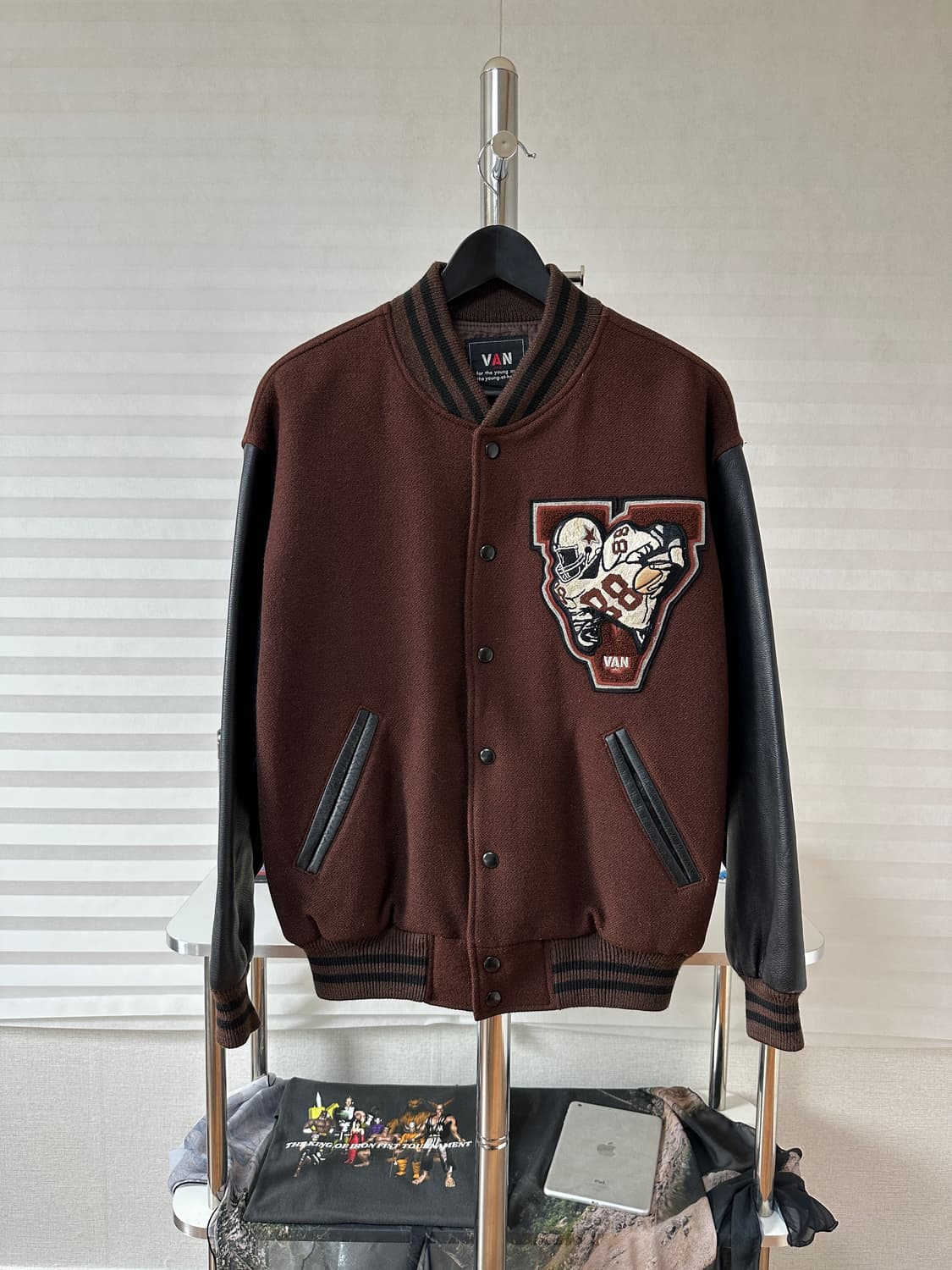 90s Van 마이클잭슨 바시티 자켓  상품이미지1