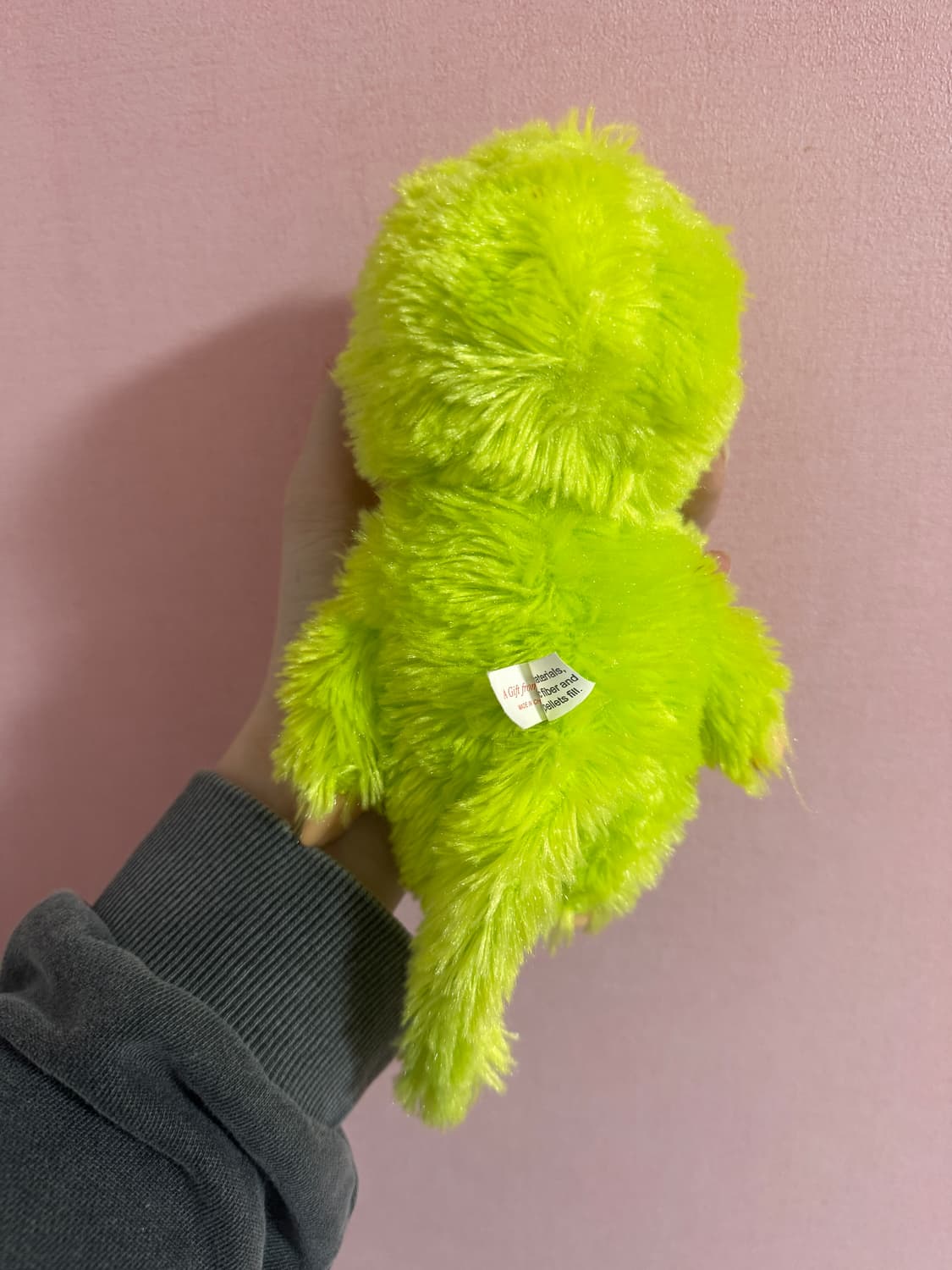 희귀 몬치치 라임 그린 하트 포옹 몬치치 상품이미지3