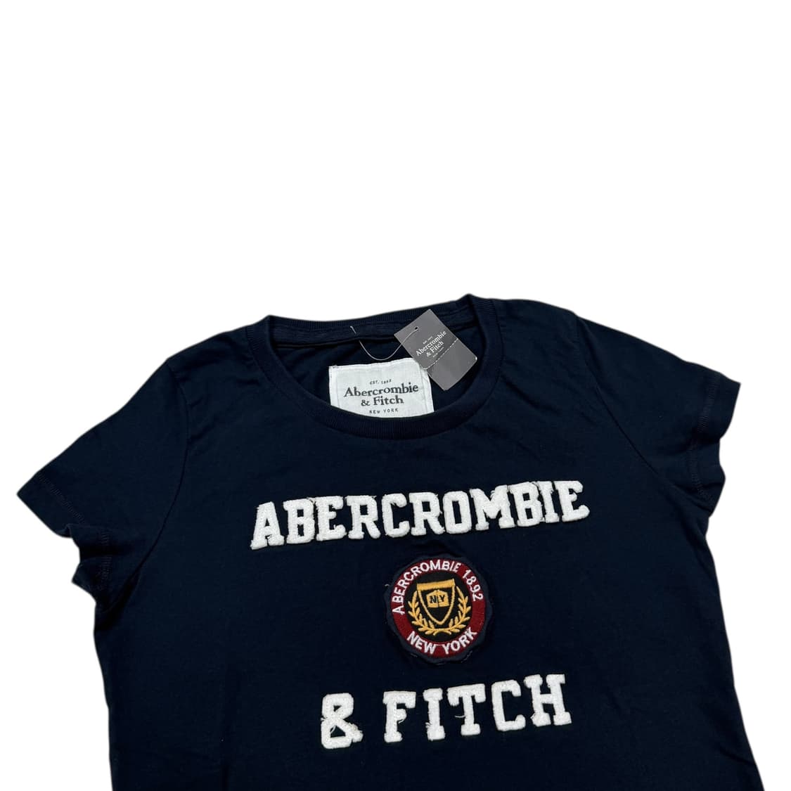 아베크롬비 Y2K 딱붙핏 반팔 네이비 M 상품이미지2