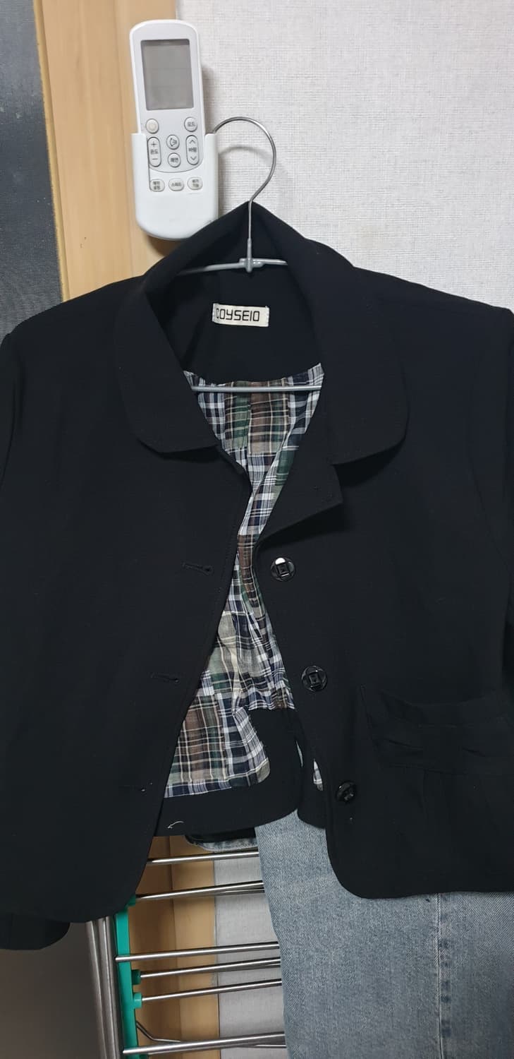 코이세이오 리본 자켓 블랙 사이즈1 상품이미지2