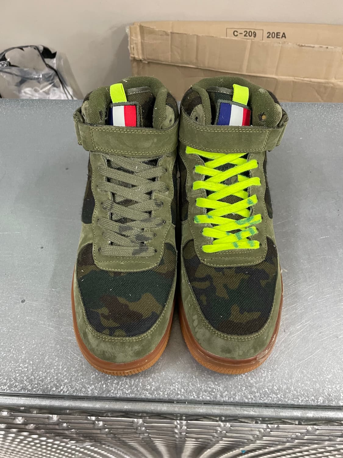 나이키 에어포스1 주얼 미드 카모 275 상품이미지5