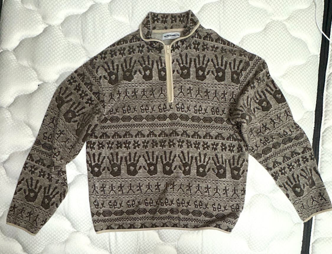 Carne bolente KNOTTY KNIT ALLOVER   S사이즈 상품이미지9