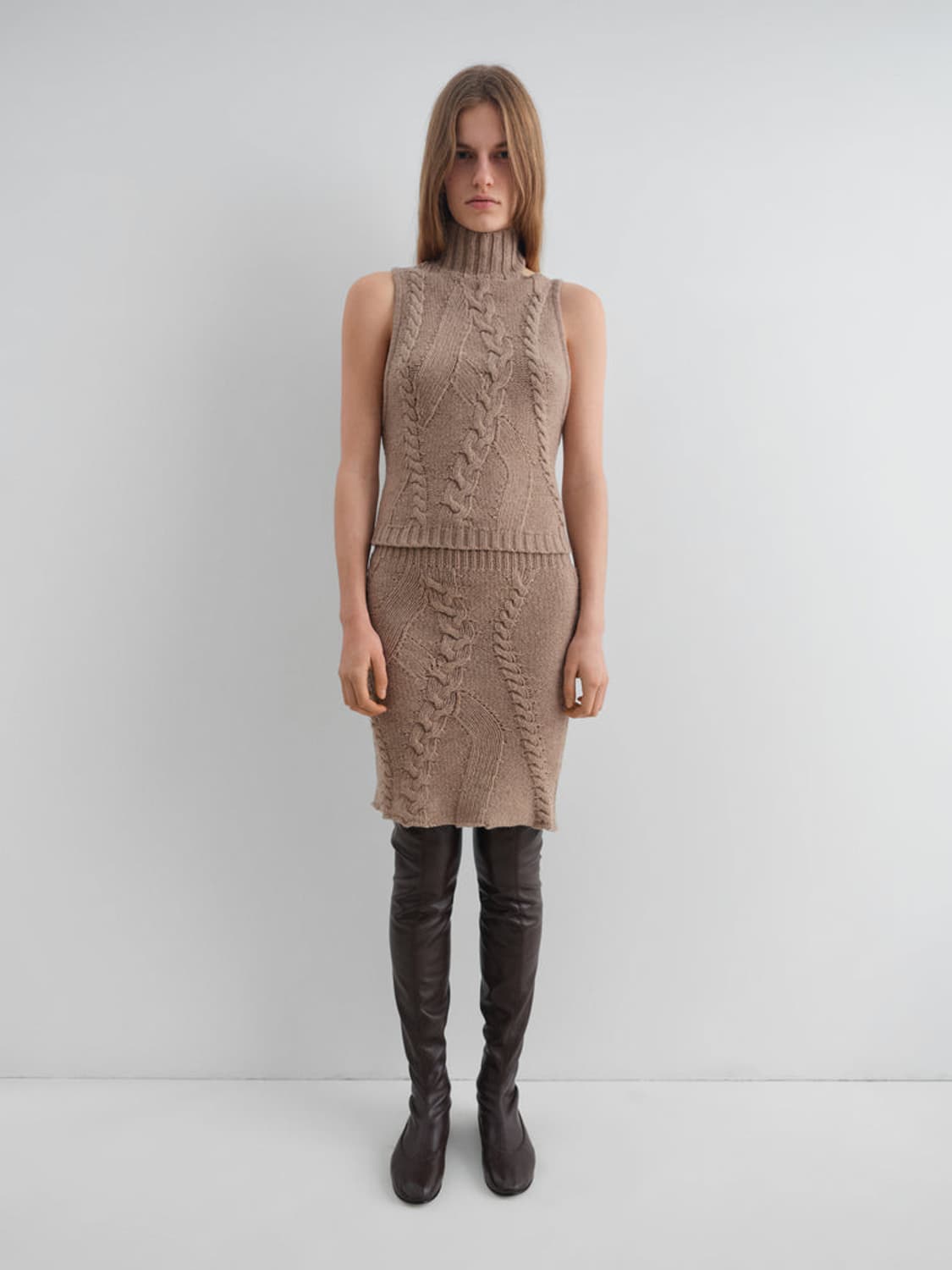 [XS]기마구아스 Julita 홀터넥 니트 상품이미지4