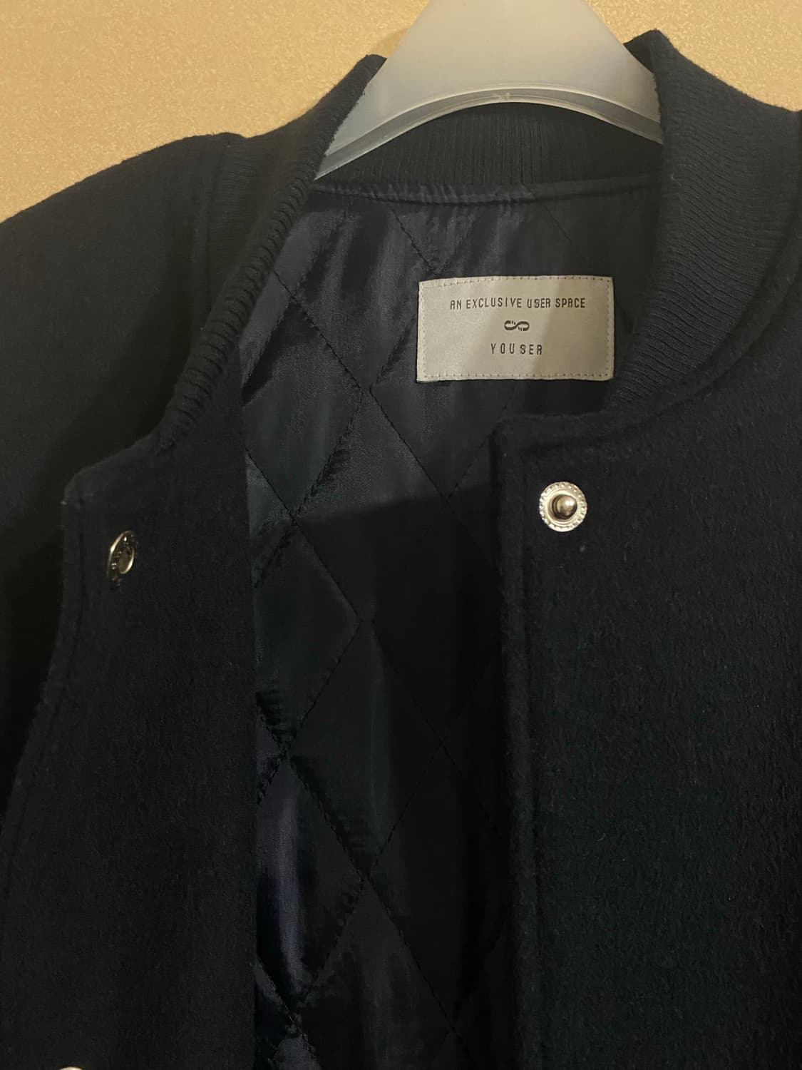 YOUSER Quilted Varsity Coat 상품이미지3