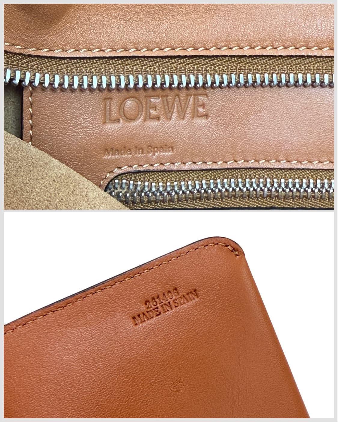 로에베 아나그램 레더 쇼퍼백 상품이미지10