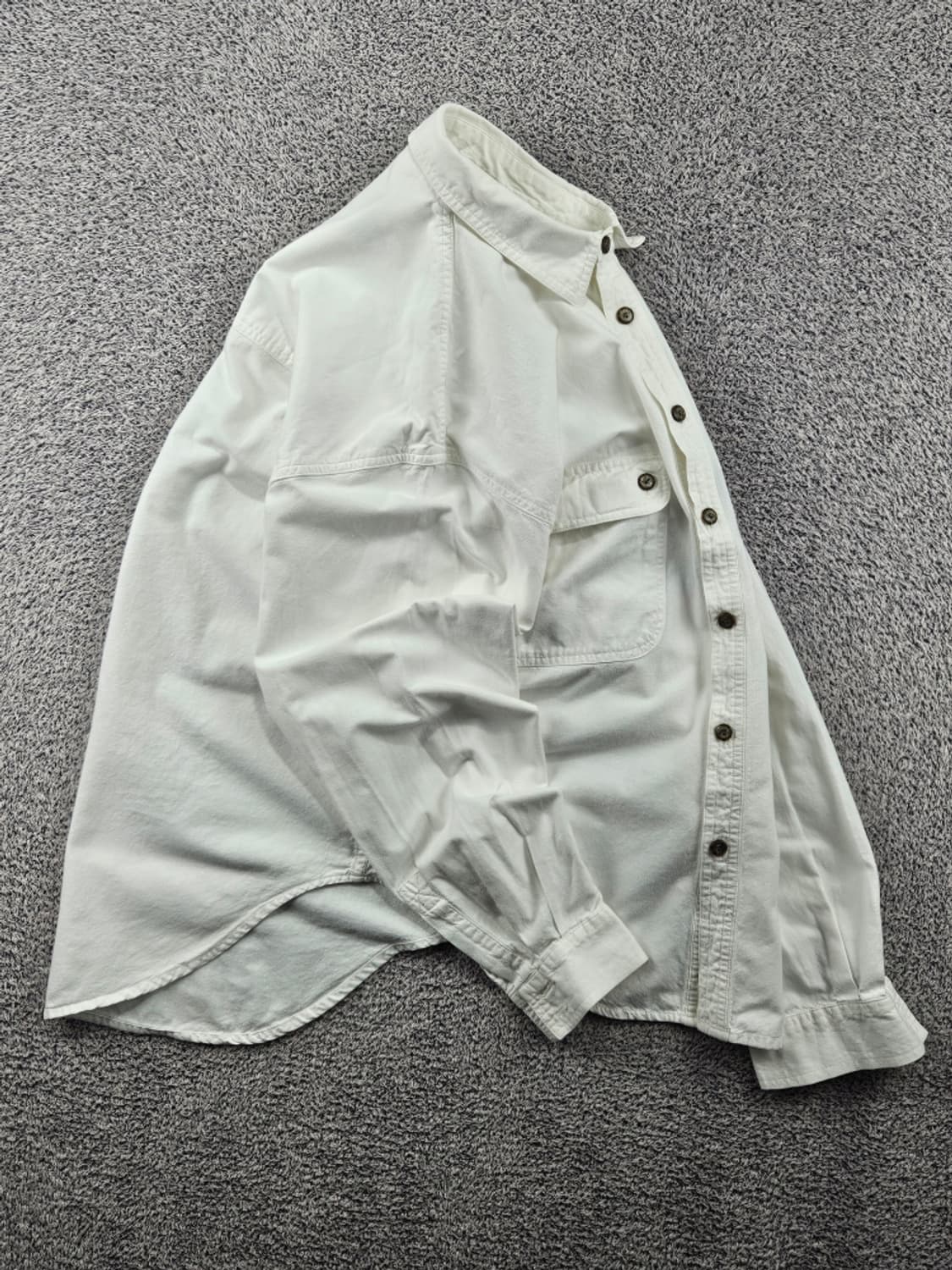 할리데이비슨 바앤실드 포켓 화이트 셔츠 ( S ) / 11494 상품이미지4