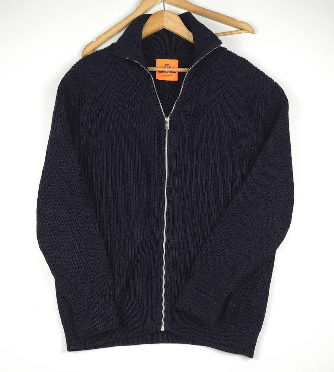 [L] 안데르센안데르센 메리노울 풀집업 상품이미지1