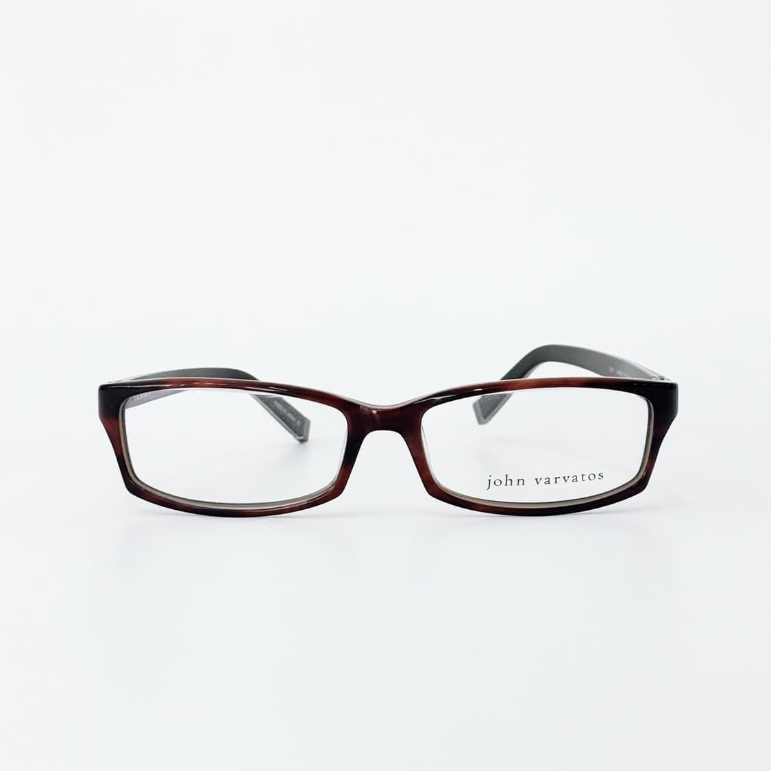 John Varvatos 브라운 뿔테 데드스탁 빈티지안경 상품이미지1