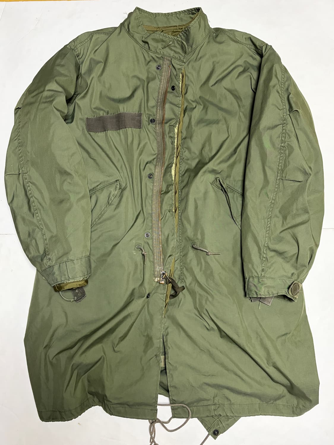 [M]OG M65 gen3 피쉬테일 황동지퍼 라이너 모자 풀 구성 상품이미지2