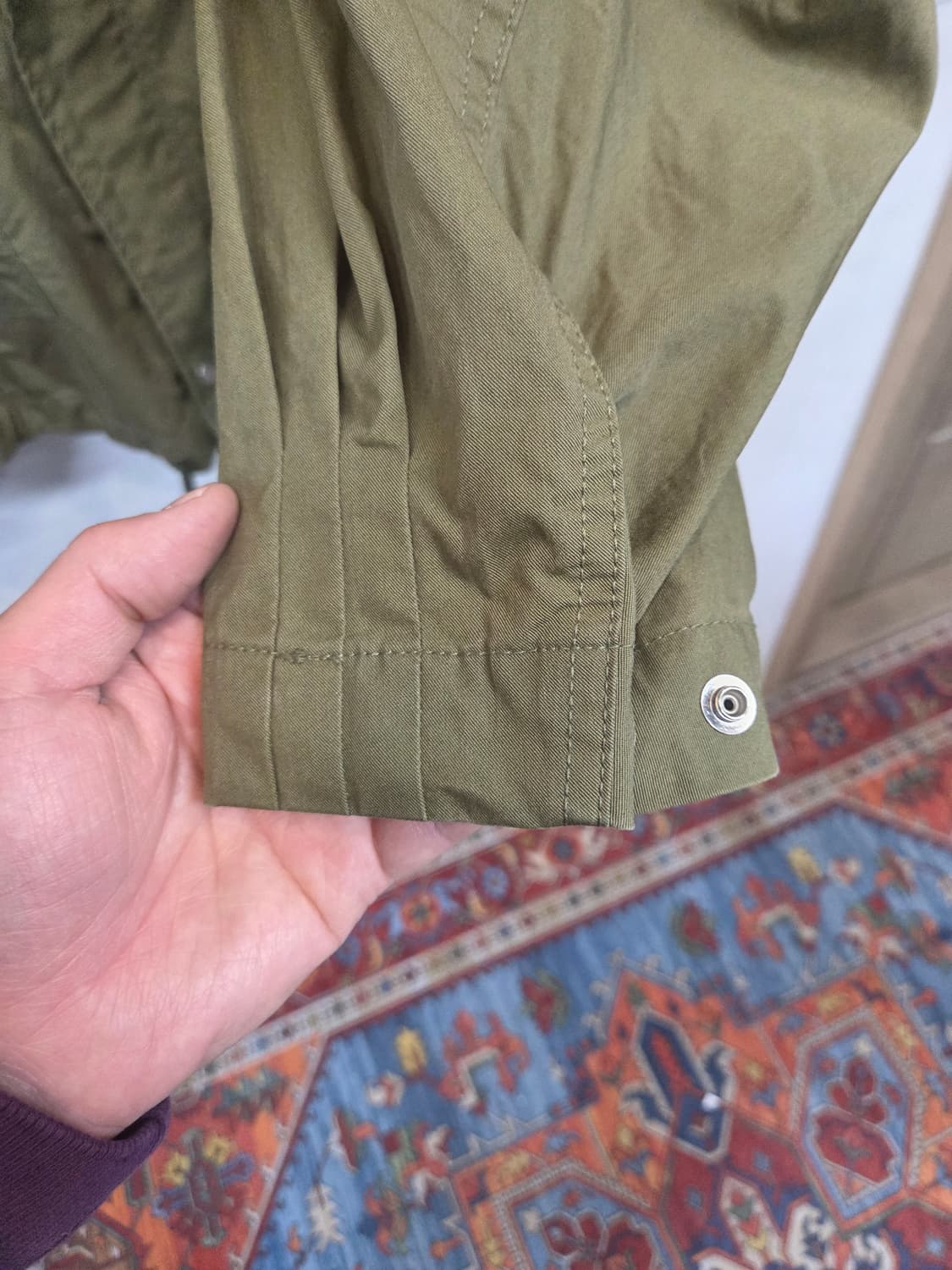 덕다이브 피쉬테일 야상 숏 자켓 대략 L xl 상품이미지7