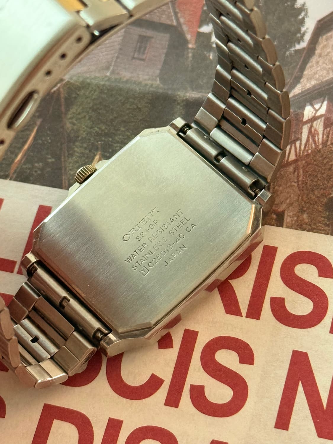 Orient 오리엔트 Chandor 샹도르 스퀘어 콤비 상품이미지5