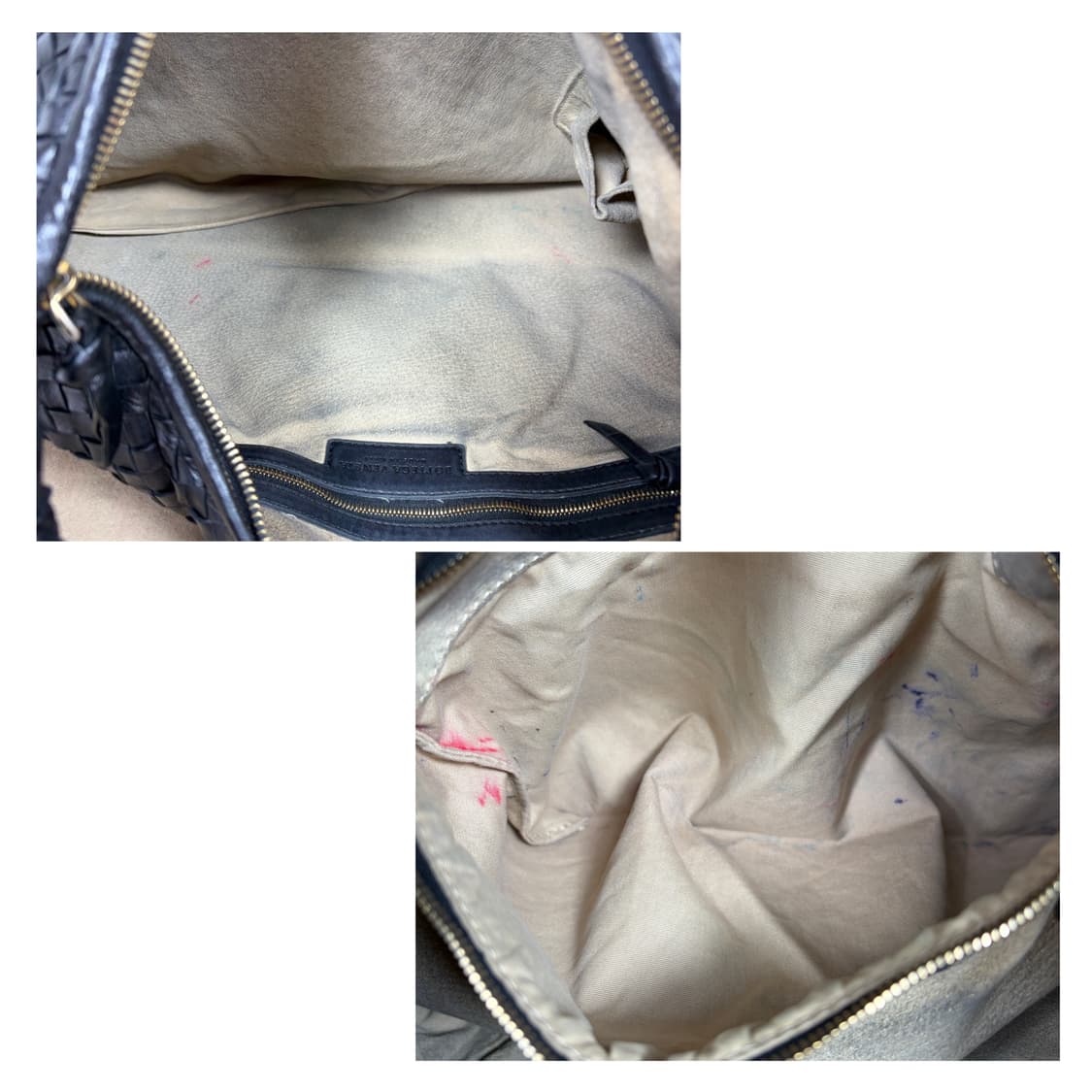 보테가베네타 인트레치아토 블랙 미듐 호보백 상품이미지9