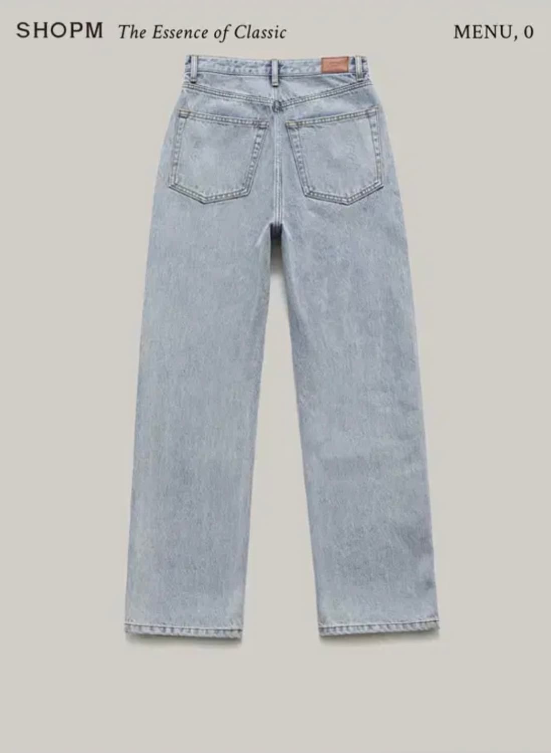 샵엠 그레이스 데님 ( 블루 ) xs 상품이미지2