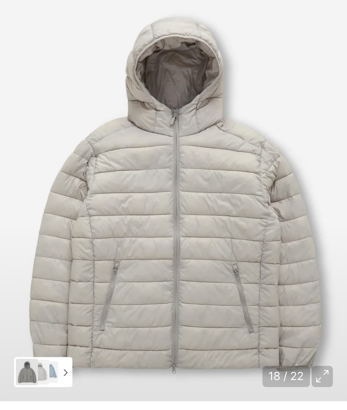 스파오 경량패딩 상품이미지1