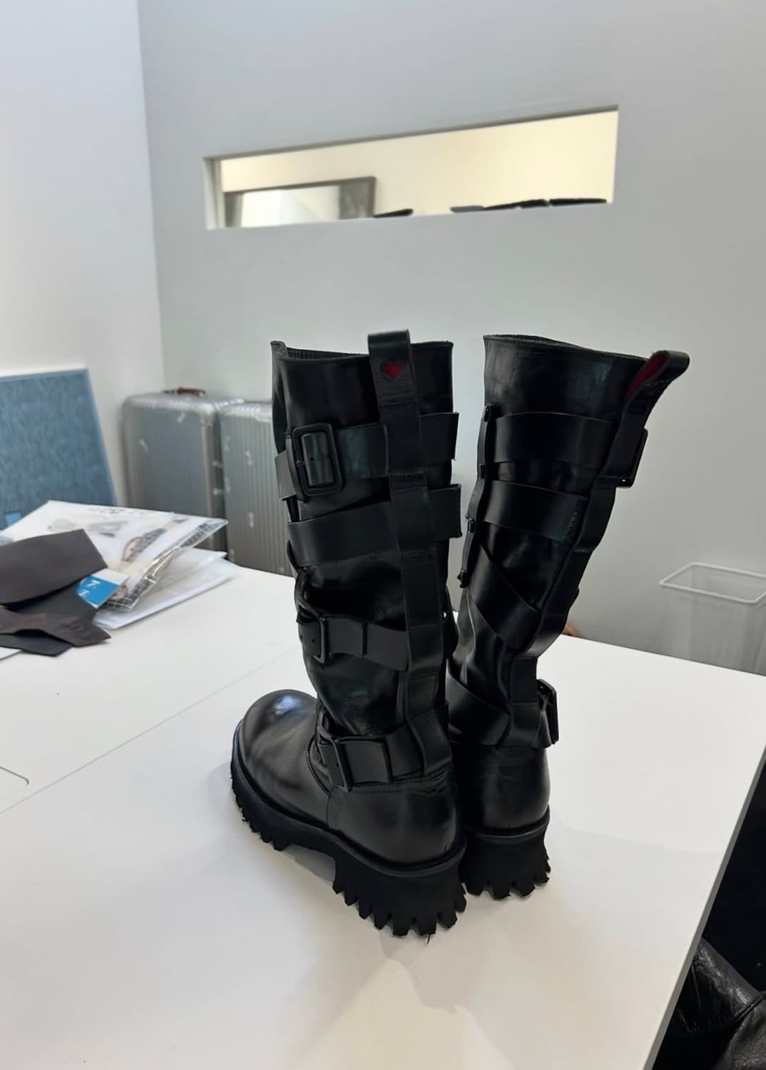 나야와시 야세 콜라보 부츠 230 새상품 상품이미지3