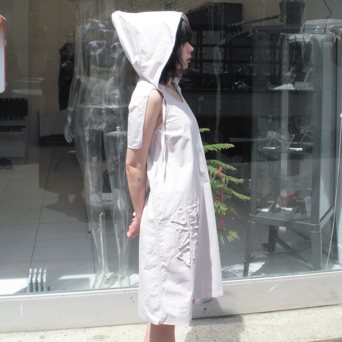 Jil Sander hooded patch detail dress 상품이미지3