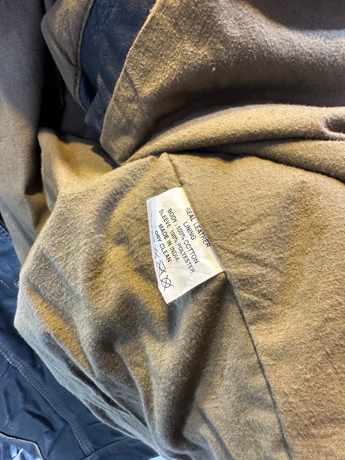 [105]Jack & Jones 헤비 리얼 레더 플라이트 자켓 상품이미지10