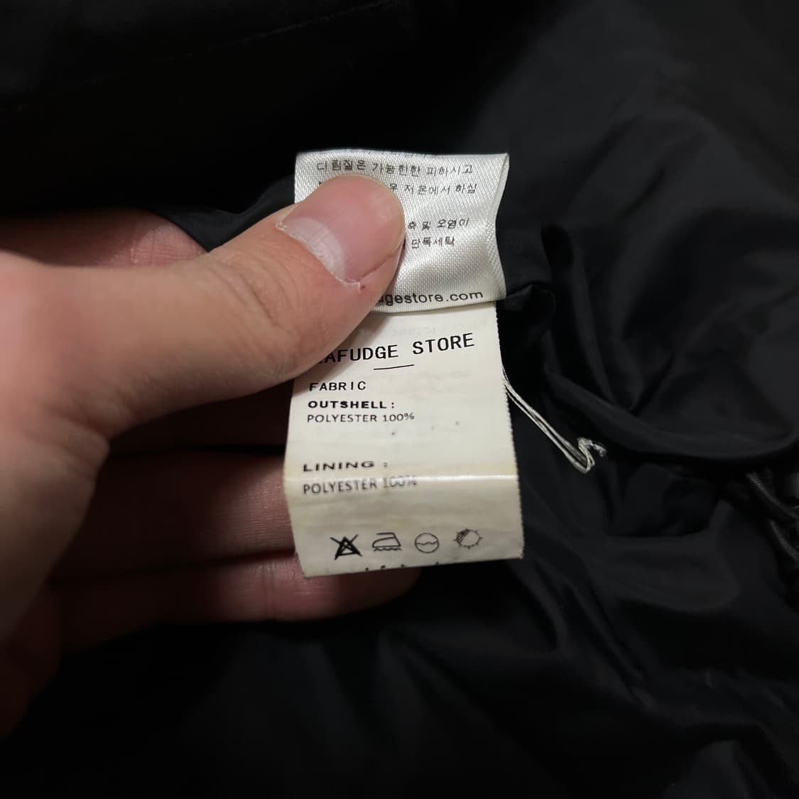 라퍼지스토어 옴니히트 푸퍼 패딩 점퍼 [블랙] M/95 상품이미지5