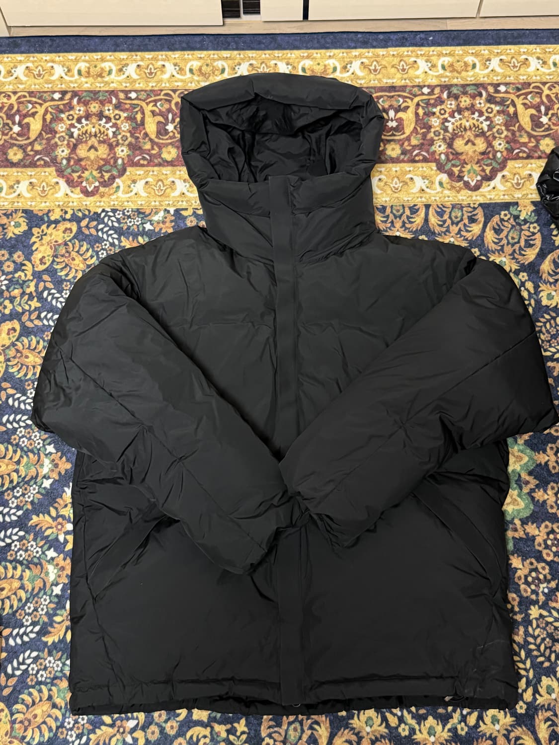 노드아카이브 패딩 점퍼 블랙 상품이미지1