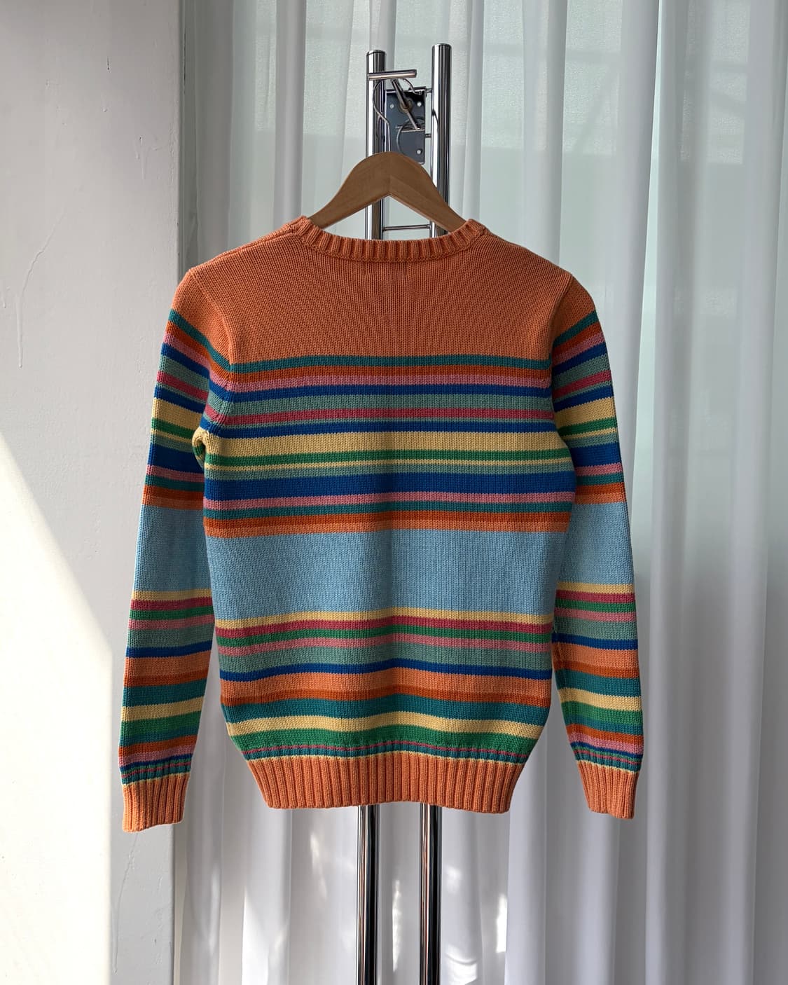 [S]폴로 랄프로렌 멀티 스트라이프 코튼 니트 상품이미지6