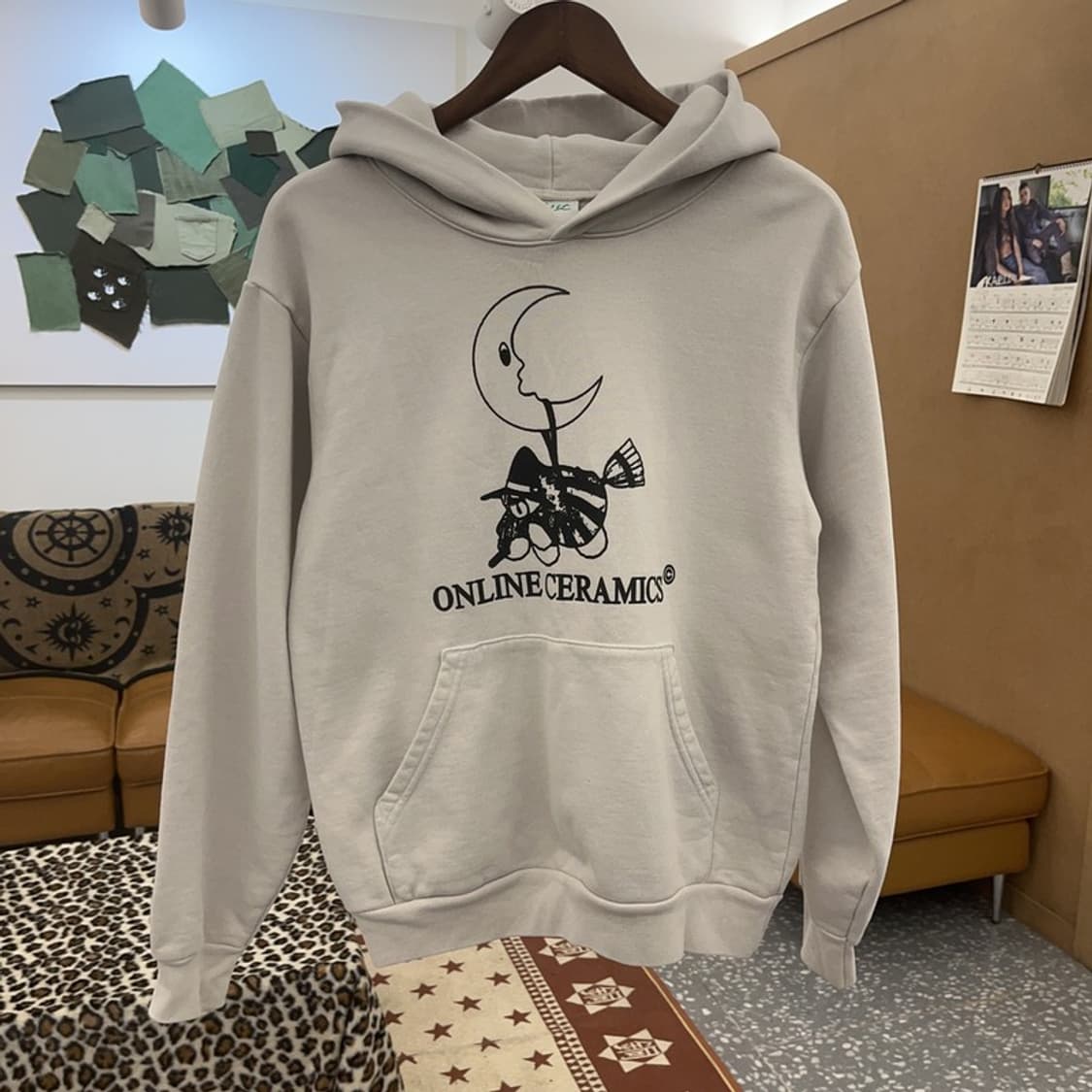 온라인 세라믹스 빈티지 올드스쿨 키치 후드티 S C09168 상품이미지3