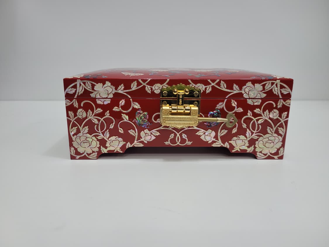 (새상품급) 진주쉘 나전칠기 보석함
 상품이미지2