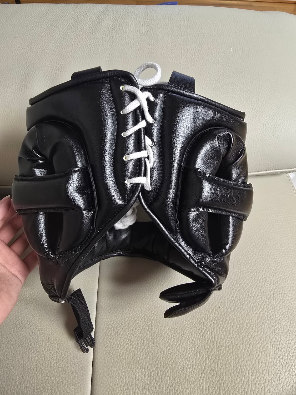 위닝 코보호 복싱 헤드기어 블랙 L 판매 상품이미지2