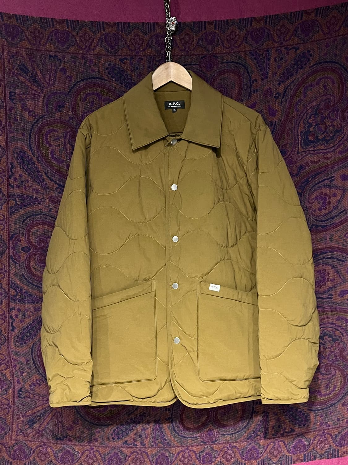 a.p.c 구스다운 퀄팅 자켓  상품이미지1