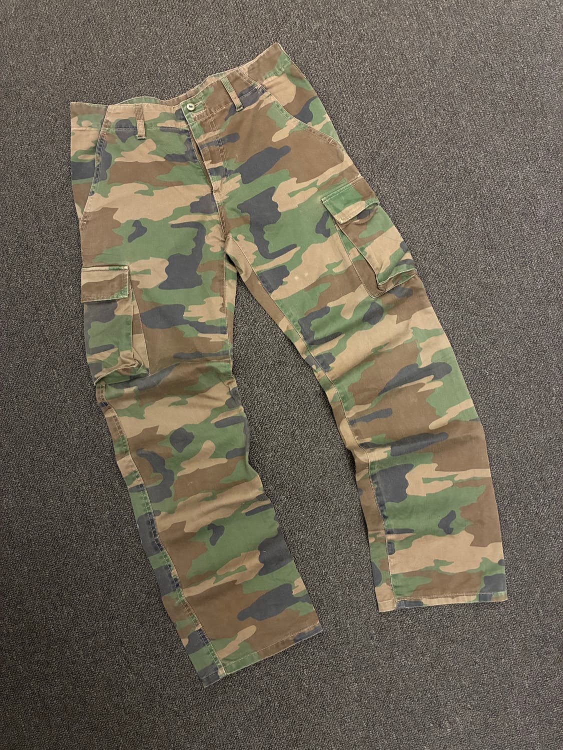 L)Japanese vintage 여성 밀리터리 카고 팬츠 상품이미지3