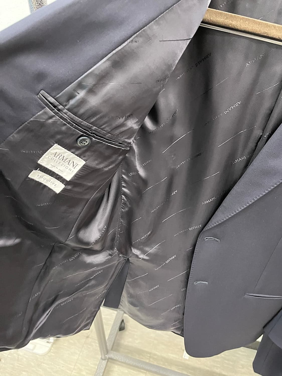 100-105,33) 알마니꼴레지오니 스판 슈트  상품이미지4