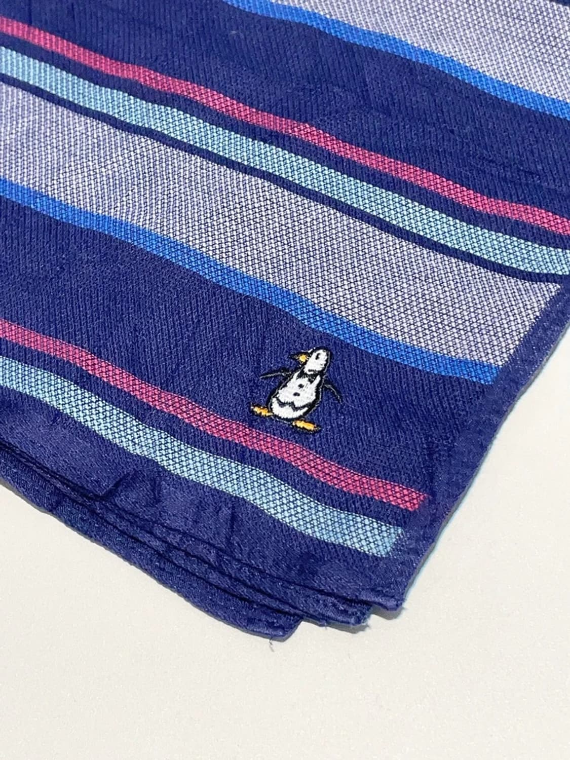 먼싱웨어 00s 재팬 자수 로고 쁘띠 손수건 A1379 상품이미지4