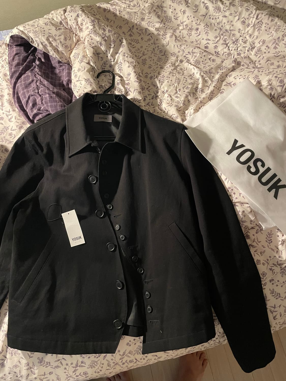 [1사이즈] 요석 S button jacket (Black) 상품이미지2