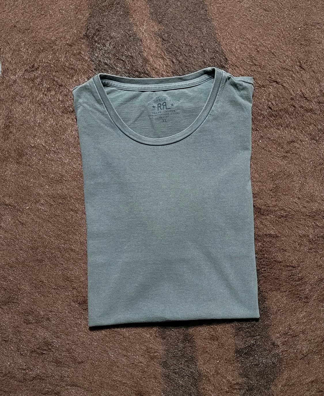 RRL 라운드 반팔티(XL) 상품이미지5