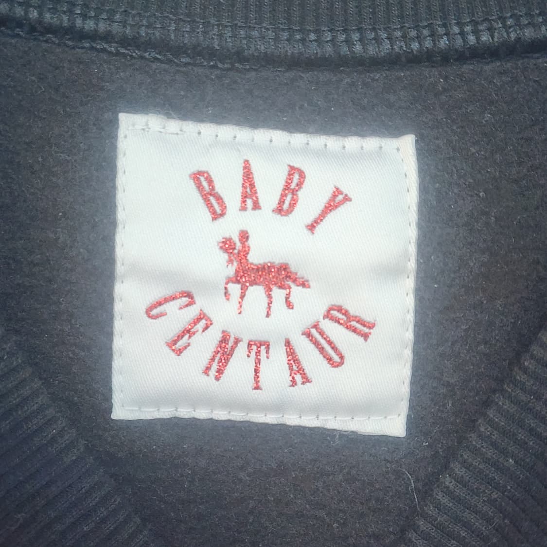 베이비 센토르 블랙 맨투맨 상품이미지3