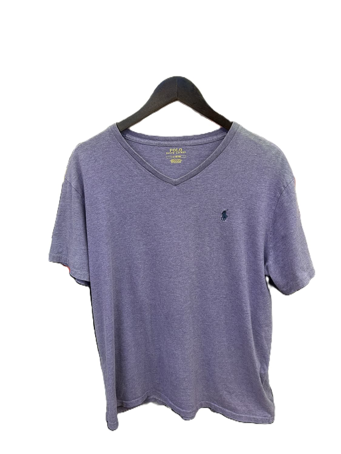 Polo Ralph Lauren 퍼플 헤더 브이넥 반팔 티셔츠 상품이미지1