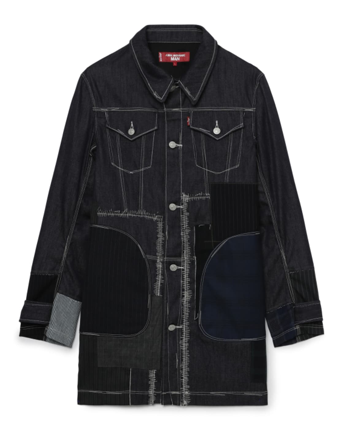 새상품 준야와타나베X리바이스 패치워크 자켓 XS 상품이미지2