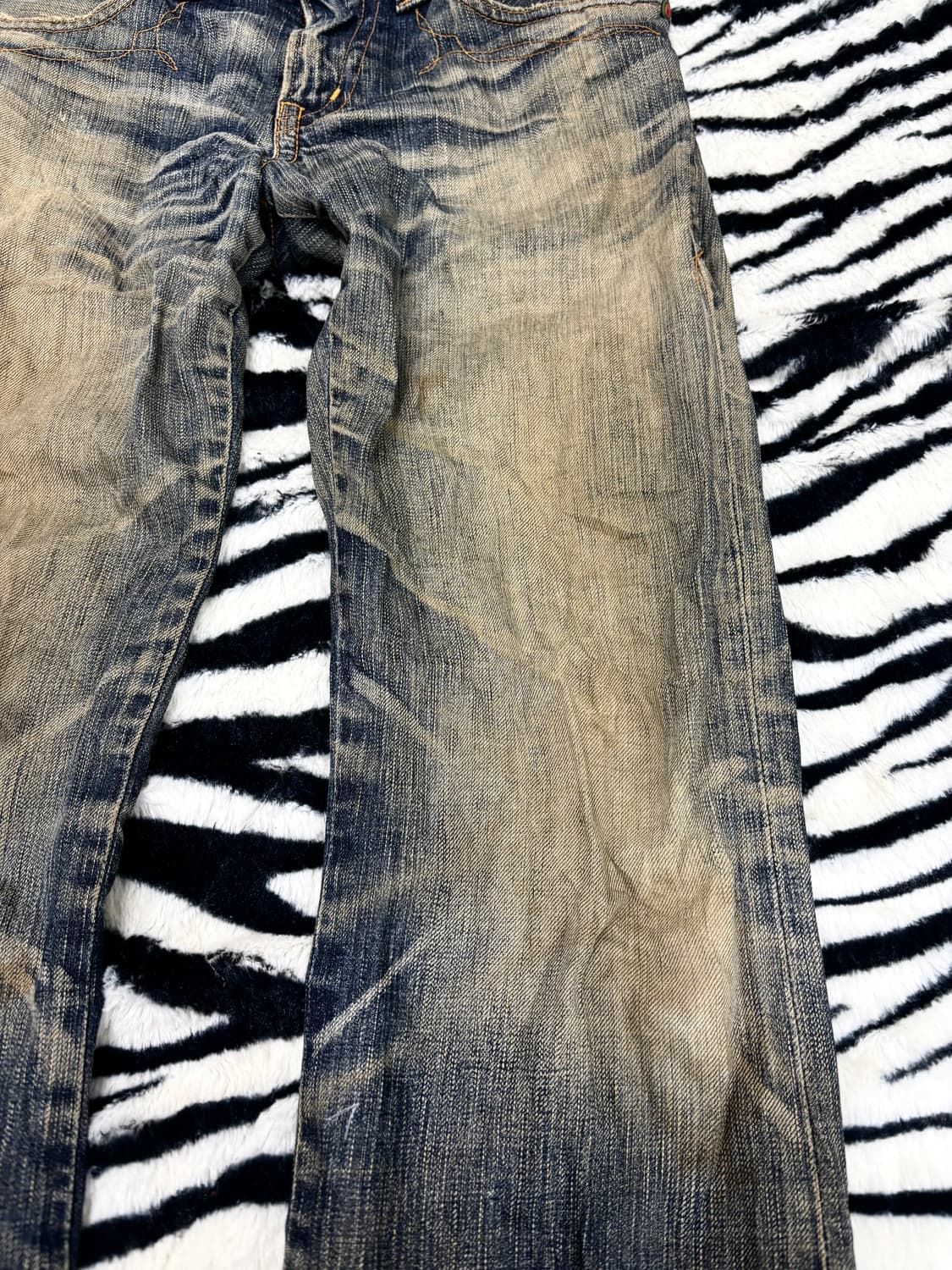 [Edwin 503]Y2K Grunge Washed Loose Fit P 상품이미지7