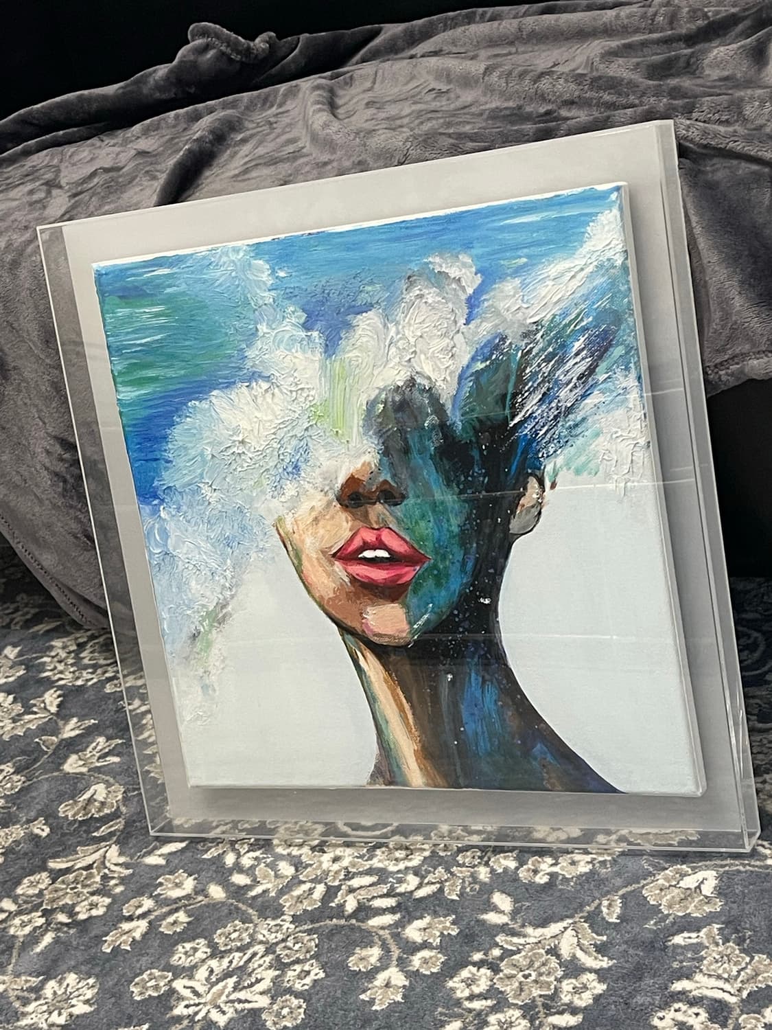 인물화 추상 회화작품 그림 유화 상품이미지1