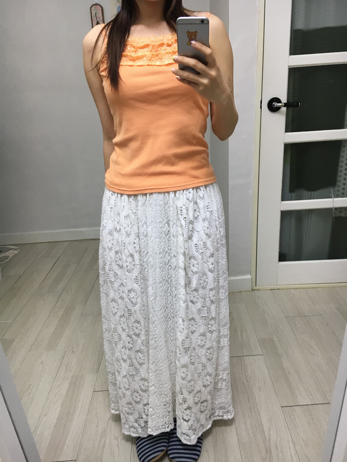 코랄 레이스 슬리브리스 상품이미지9