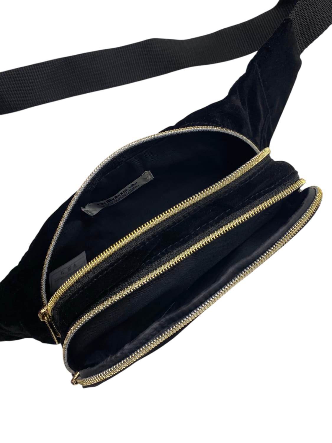 아디다스 벨벳 블랙 힙색 상품이미지3