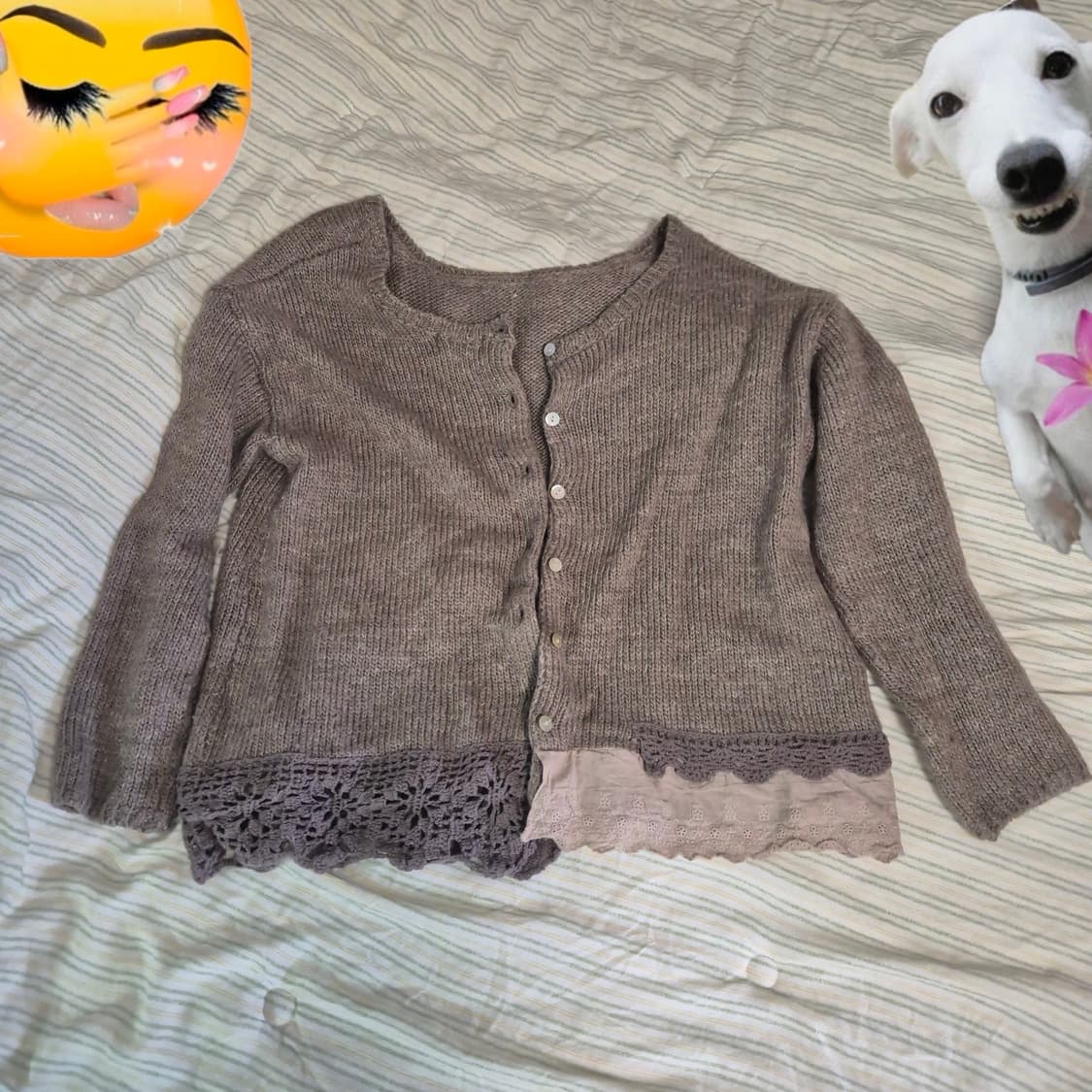 할미룩 모리걸 samansa mos2 가디건 상품이미지1