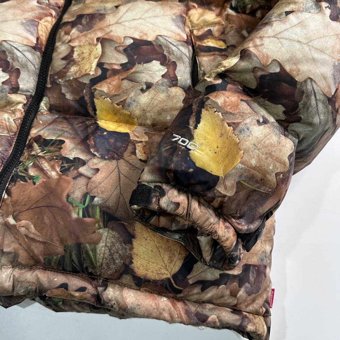 슈프림x노스페이스 낙엽 눕시  상품이미지4