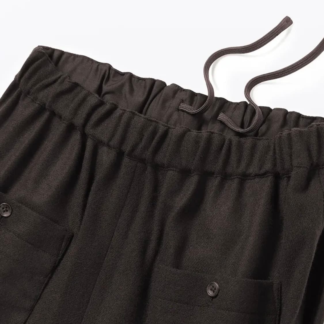 무지 라보 캐시미어 혼방 울팬츠 브라운 s사이즈 상품이미지4