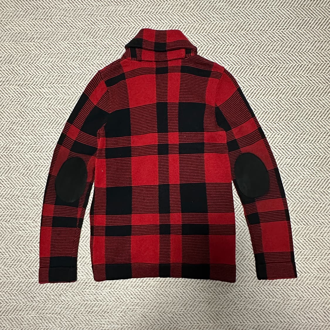 POLO RALPH LAUREN elbow patch knit red 상품이미지2