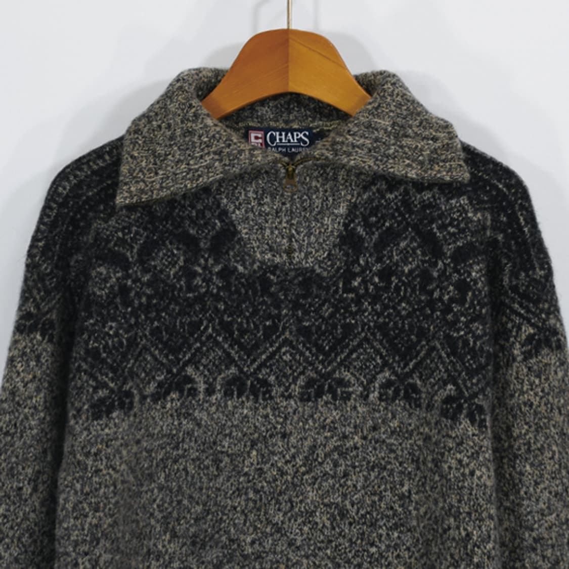 CHAPS Ralph Lauren 하이넥집업울니트 상품이미지3