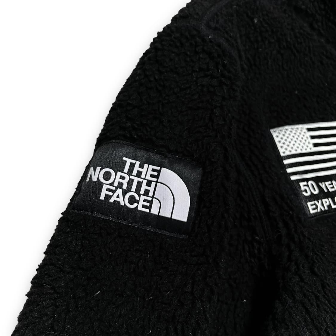 노스페이스 50주년기념 블랙 후리스 자켓 상품이미지4
